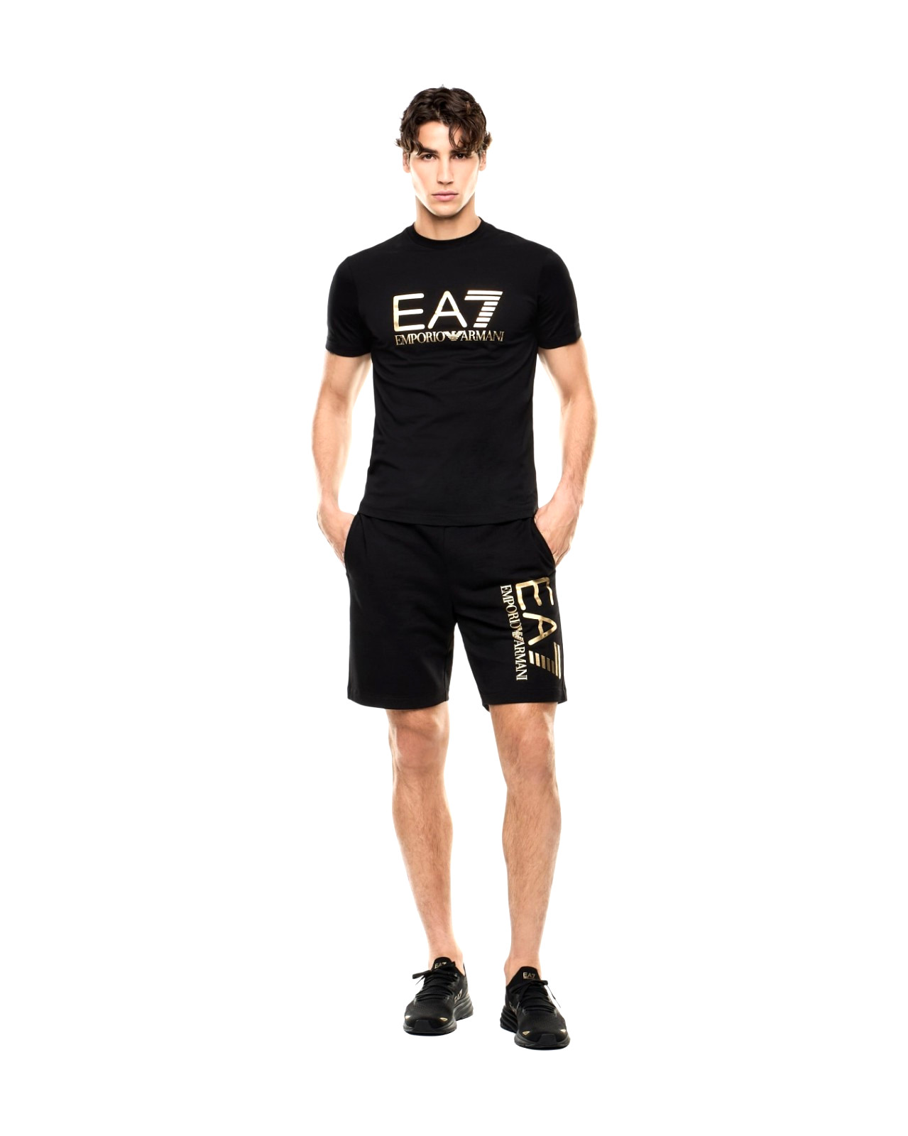 EMPORIO ARMANI EA7 7M001412 AF22264 MC004 MAGLIETTA A MEZZE MANICHE 16890₽