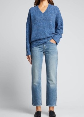 Lafayette 148 New York Watts Mid-Rise Straight Jeans Size 14 | 32