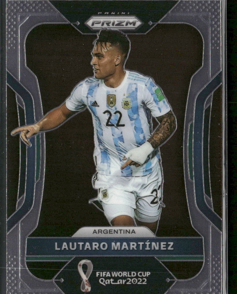 Lautaro Martínez 2022 Panini Prizm FIFA World Cup #5 Argentina