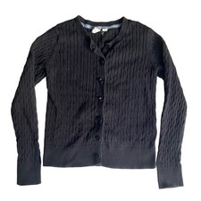 GAP Kids Cardigan size M, Dark Blue, Front Buttons Close, Knitting