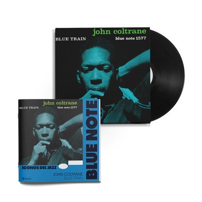 LP VINYL JOHN COLTRANE BLUE TRAIN Deluxe mit Booklet in Spanisch Argentinien NEU