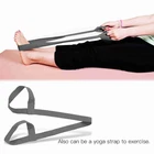(Grey) Yoga Mat Strap Adjustable Cotton Yoga Mat Carriering Carry LW