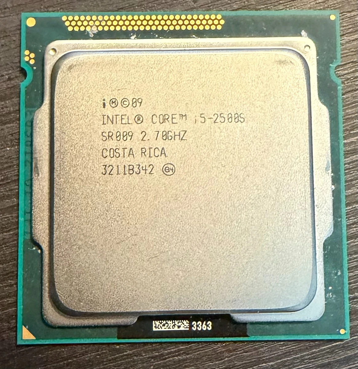 Intel Intel Core i5-2500 Processor Model LGA 1155/Socket H2