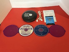 Portable CD Player with Wired Earbuds, DC Power Input and Battery Anti Skip