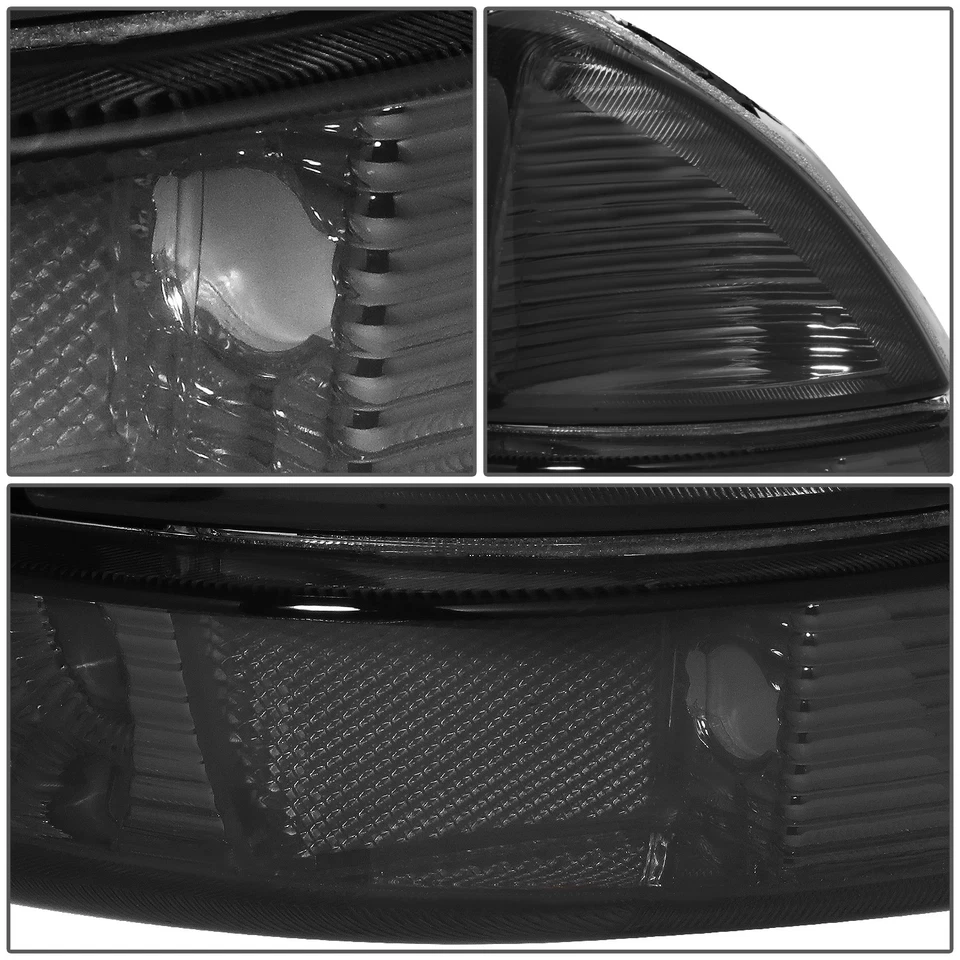 Para 97-04 Dodge Dakota Durango carcaça fumê farol de canto transparente lâmpada de para-choque - Imagem 4 de 4