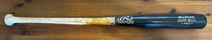 Seattle Mariners Casper Wells game bat cracked *AUTHENTIC*