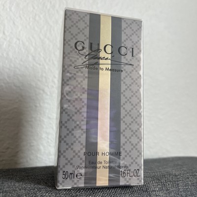 GUCCI MADE TO MEASURE EDT 1.6 Oz. / 50 ML Discontinued 1st Edition Men s SEALED