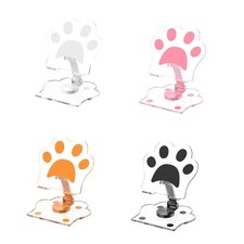 Adjustable Cats Paws Stand strong Acrylic designs Desk Accessory for Home