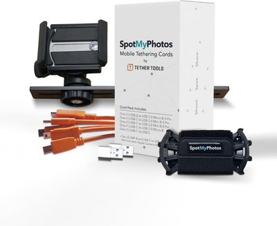 SpotMyPhotos Mobile Tethering Kit for Seamless Photo Sharing