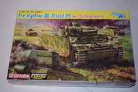 Dragon 6604 Pz.Kpfw. Iii Ausf. M W/ SchüRzen 1:35 Neu Mit Ovp