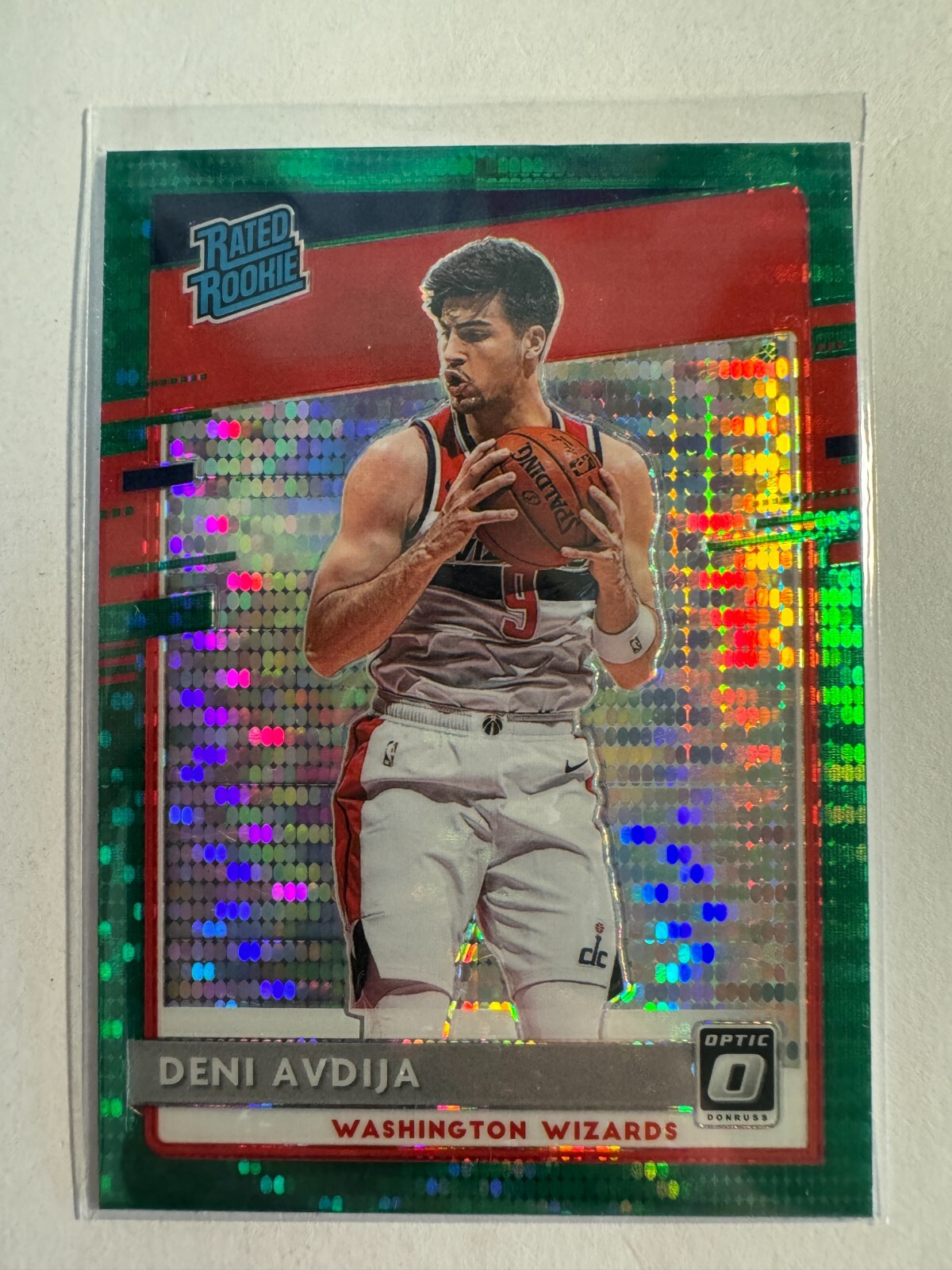 K202,991 - 2020-21 Donruss Optic Fanatics Green Pulsar #159 Deni Avdija RR