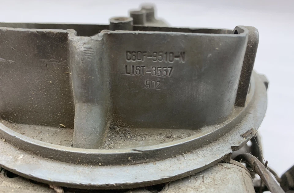 1966 Ford Fairlane Cyclone 390ci Holley 3557 Carburetor C6OF-9510-N 502 600 Cfm - Image 2 of 4