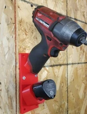 Fits Milwaukee M12 Tool and Battery Holder Mount Red 1 Organizer