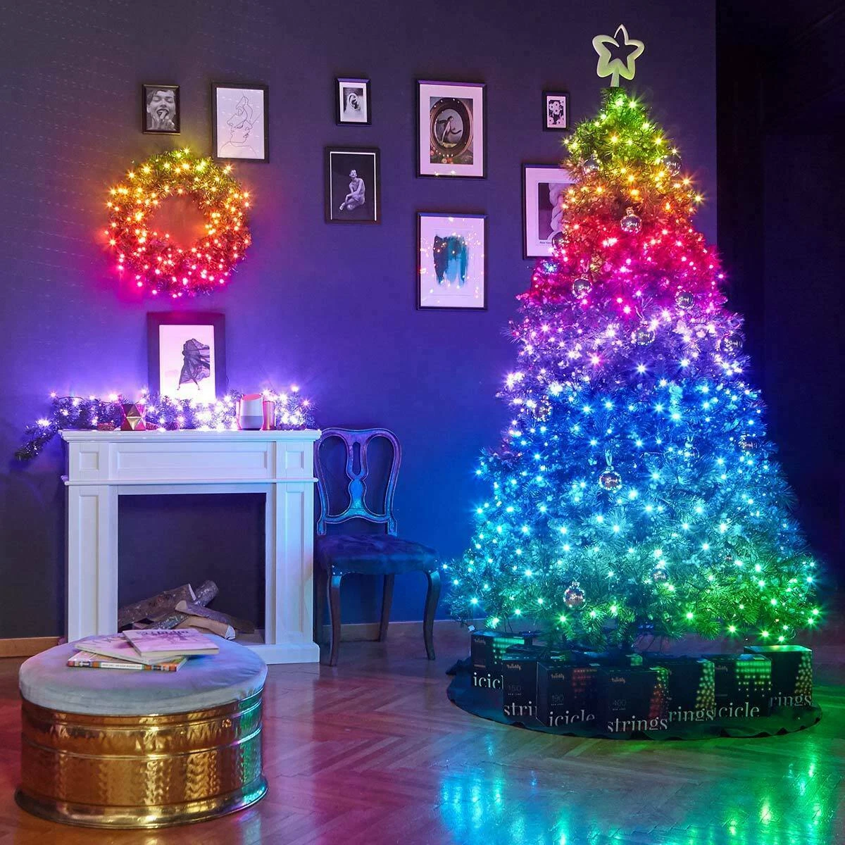 Twinkly Smart App Controlled Christmas Tree Fairy LED Lights Indoor Outdoor
