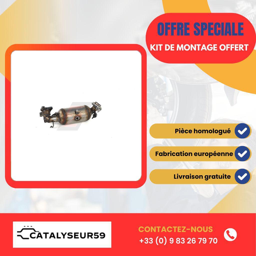 Catalyseur de remplacement pour Honda CR-V 2.0i 16V essence 155 cv moteur R20A9