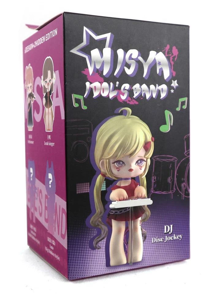 Misya Idol Band Series DJ Disc Jockey boneco de vinil MJ Studio novo com caixa 2024 - Imagem 2 de 2