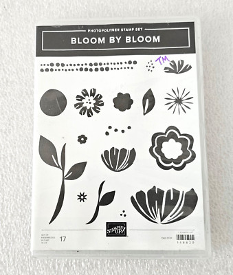 Stampin' Up! Bloom by Bloom #148820 Photopolymer Stamp Set