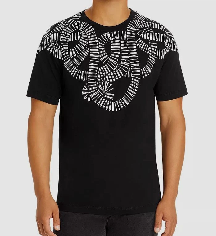 marcelo burlon black and white wings