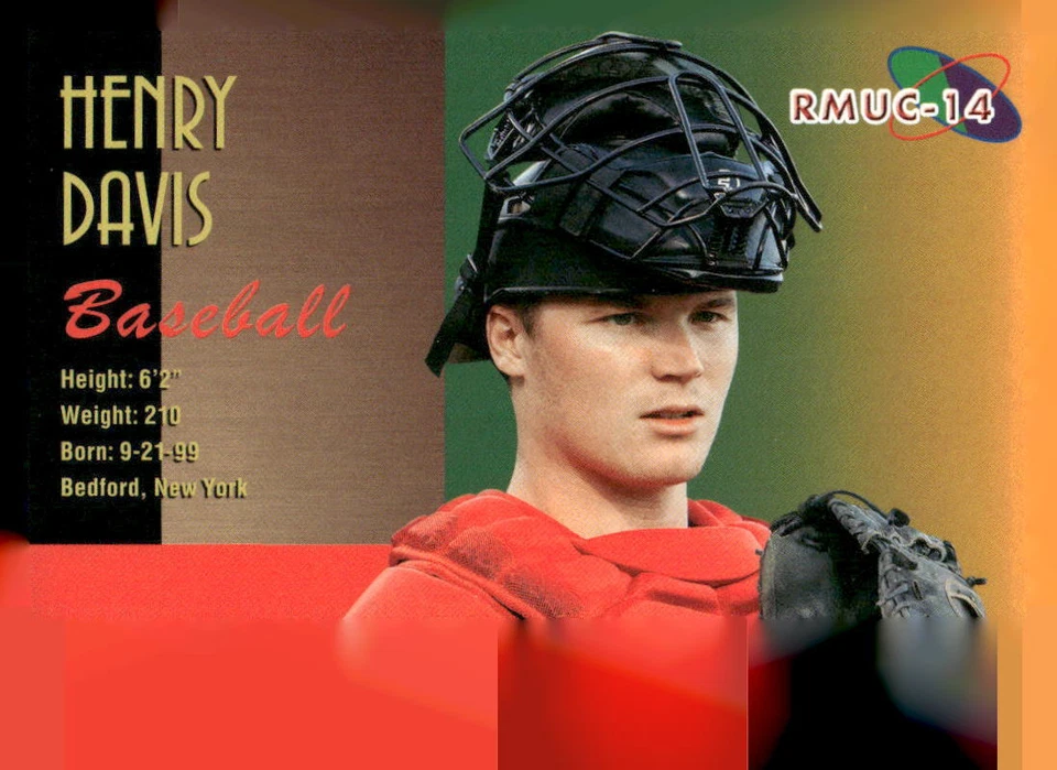 2022 SkyBox Metal Universe Champions #RMUC-14 Henry Davis - Image 2 of 2