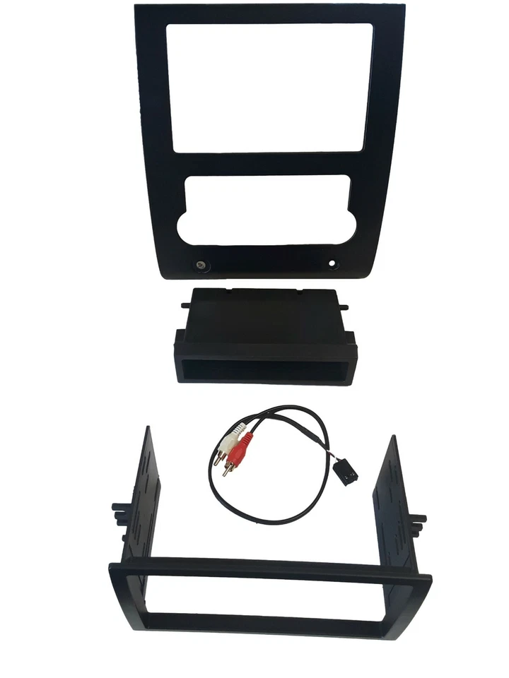 Car Radio Stereo Single Din Black Dash Kit Panel for 2008-2013 Nissan Titan - Image 3 of 3