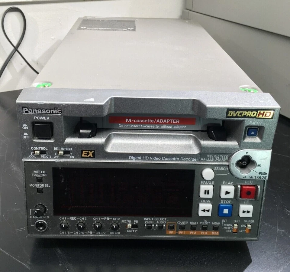 NASA SURPLUS - 松下 AJ-HD1400P DVC-ProHD 数字高清视频磁带录音机 — 第 2/4 张图片