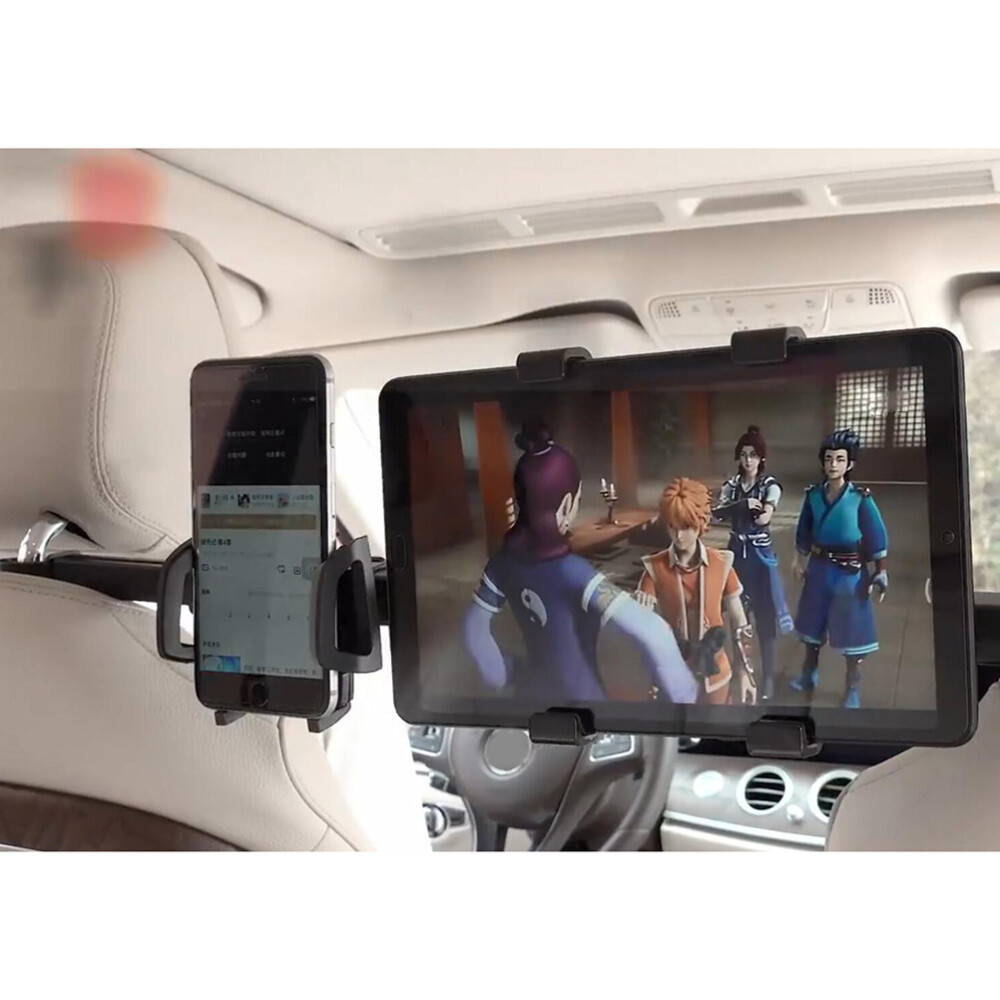 Car Headrest Tablet Mount Holder for Phones & Tablets-image