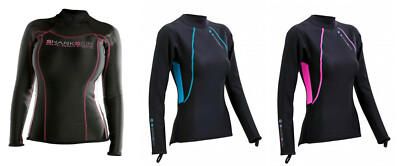 SHARKSKIN - Chillproof Long Sleeve - Woman -  atmungsaktives Shirt - Wassersport