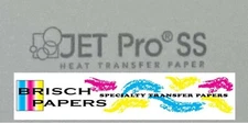 INKJET TRANSFER PAPER WHITE FABRIC: "JET PRO SOFT STRETCH" #9811 (11x17) 100CT
