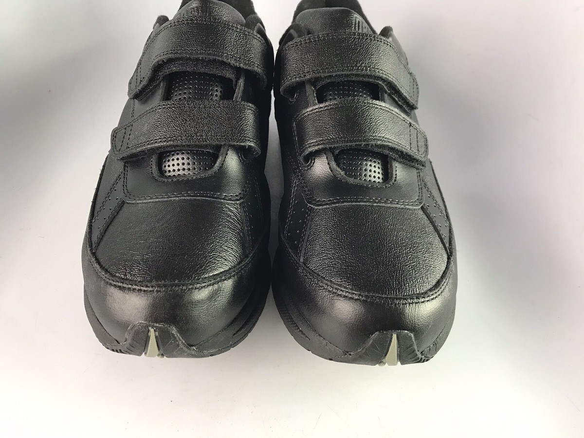 Drew Jimmy Mens Sz 10.5 4W Orthopedic Walking Shoes Black 