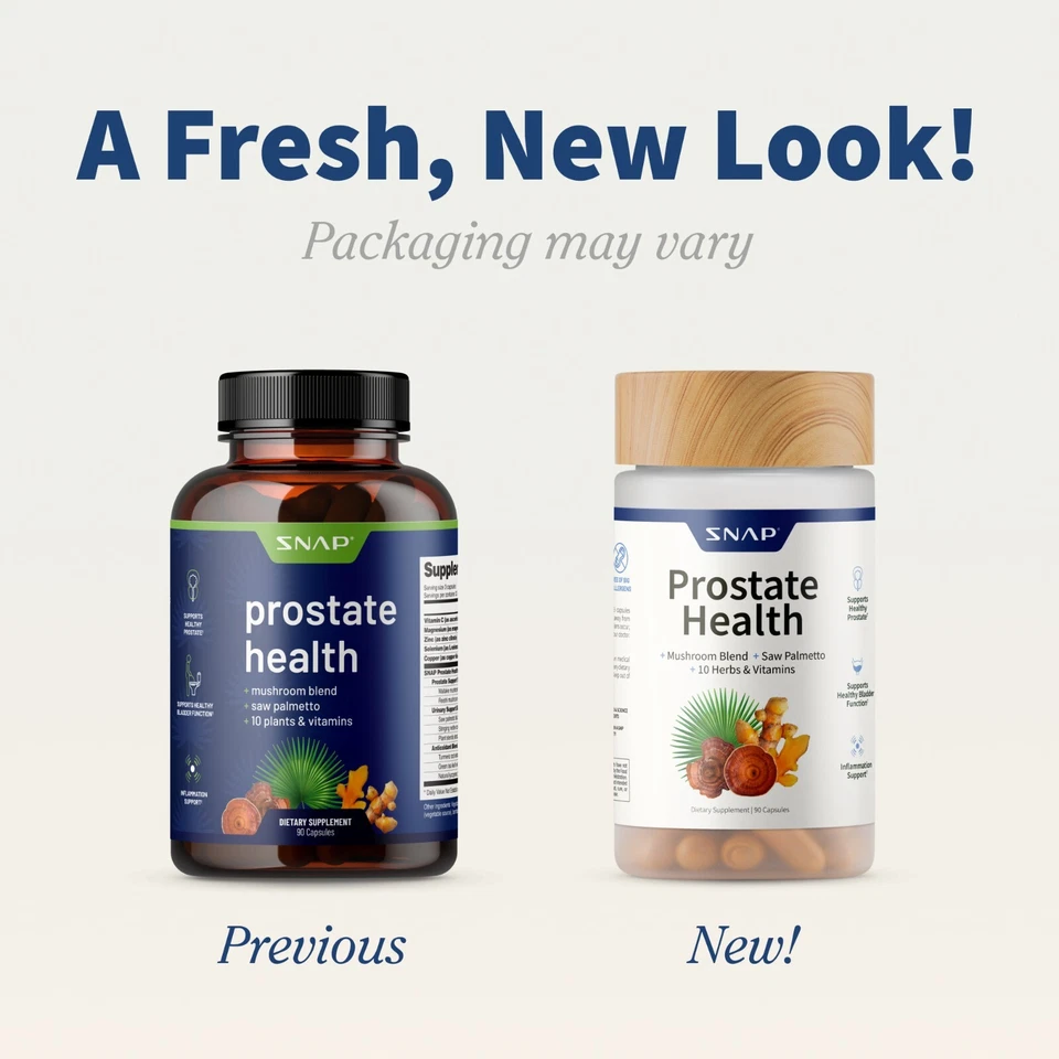 Salud de la próstata - Salud urinaria, vejiga y del sistema inmunológico 90ct suplementos a presión Foto 2 de 4