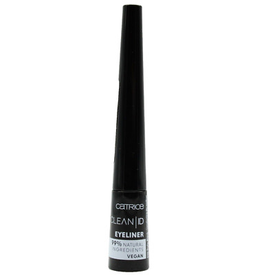 Catrice Clean ID Eyeliner Eye Liner Nr. 010 Truly Black schwarz matt 2,5ml - NEU