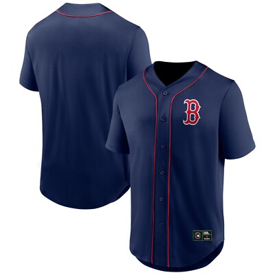 MLB Trikot Boston Red Sox Core Foundation navy Poly Baseball Jersey