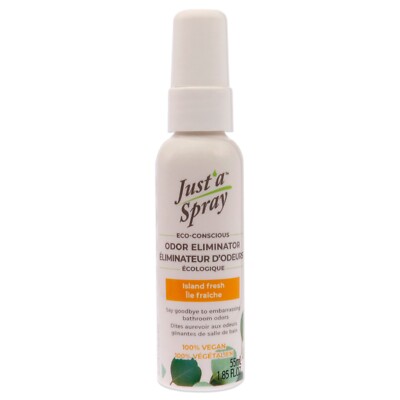Just a Spray Odor Eliminator - Island Fresh by Prelam for Unisex - 1.85 oz Spray