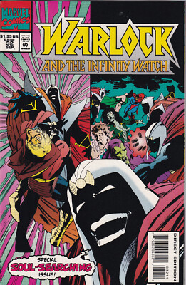WARLOCK AND THE INFINITY WATCH Vol. 1 #32 September 1994 MARVEL Comics - Pip
