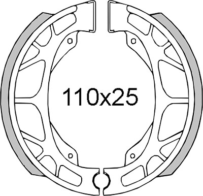 KYMCO 50 Filly 4T LX DT 01/02 REAR BRAKE JAW