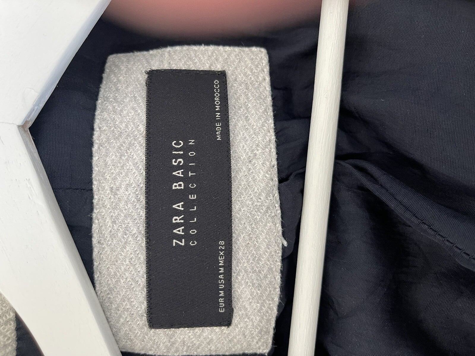 ZARA BASIC COLLECTION BLAZER JACKET ONE BUTTON DO… - image 3