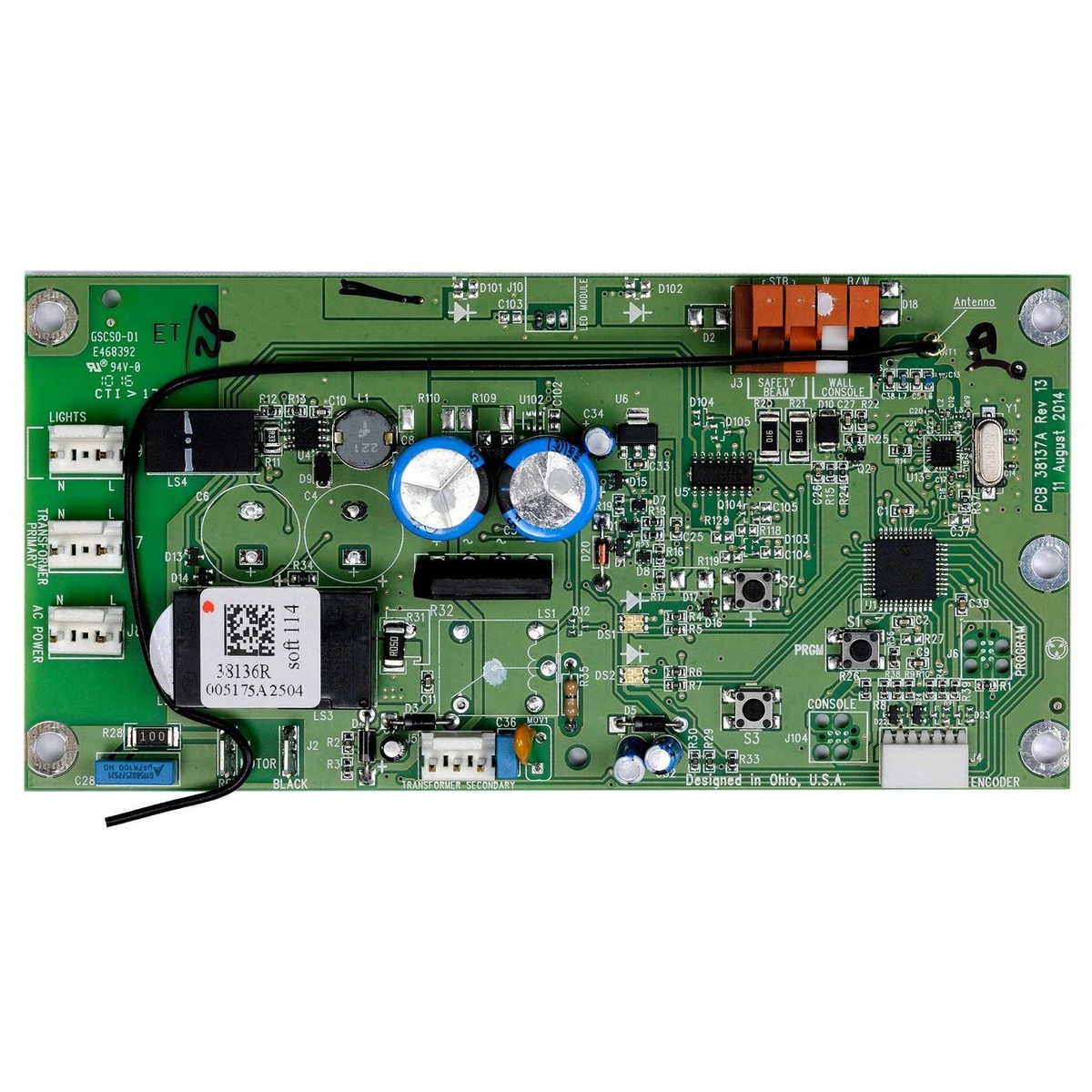 ロダン事典 : le parcours d'un génie Genie 38647R Circuit Board Assembly 38647R.S Garage Opener