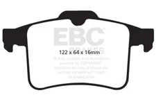 EBC Disc Brake Pad Set - Rear Yellowstuff Our Flagship range FMSI D1449 2010 and