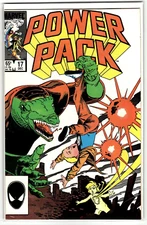 Marvel Comics Power pack #17 Dec 1985 VF/NM+