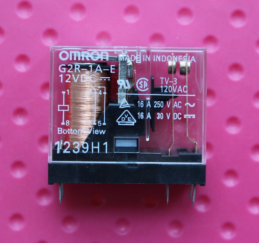 5Pcs Relay Omron Dip-6 G2R-1A-E-12Vdc G2R-1A-E-Dc12 G2R-1A-E-12V G2R-1A-E-Dc12V