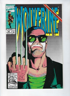 Wolverine # 59 Unnatural Resources Jubilee & Terror Inc. Apps August 1992 Neuwertig