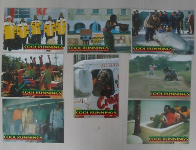 Z104 8x Aushangfotos COOL RUNNINGS John Candy, Leon, Doug E. Doug 