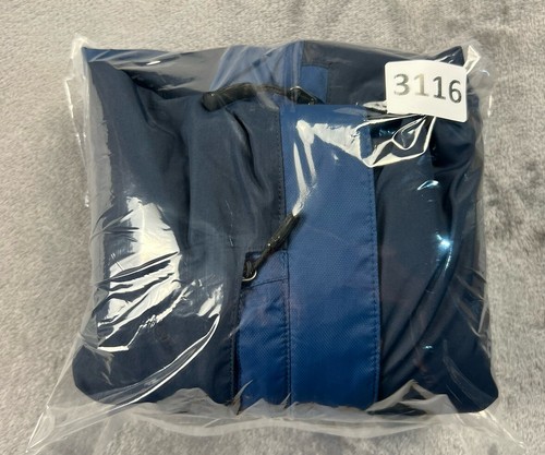 REI E1 Elements Windbreaker Full Zip Youth XL (18) Blue Nylon Rain Jacket - Picture 10 of 10