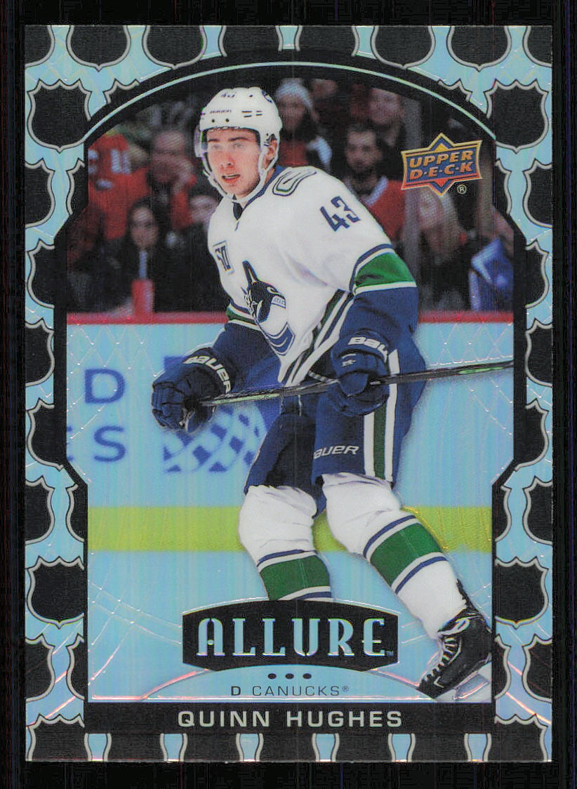 2020-21 Upper Deck Allure 2005 Shield #43 Quinn Hughes