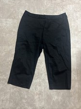 Lane Bryant Size 18 Black Capri Dress Pants