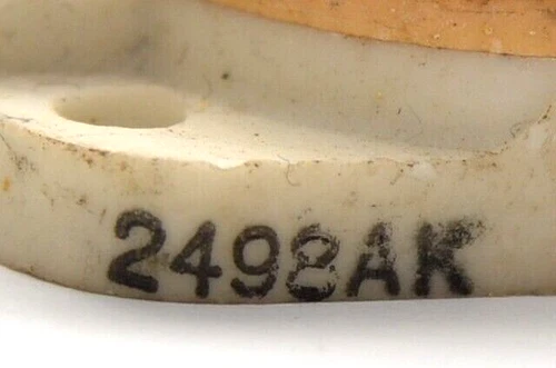 4x Keramik-Scheiben-Trimmer v. Hescho Typ 2498AK, 5 ... 50 pF, 40er Jahre, NOS - Bild 2 von 9