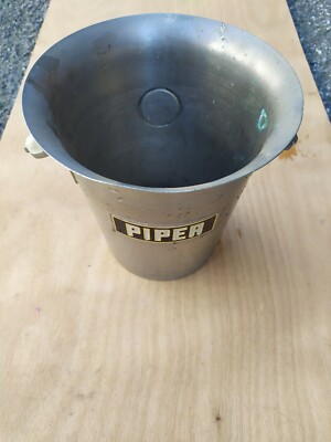 Rare seau a champagne PIPER HEIDSIECK REIMS ancien bistrot