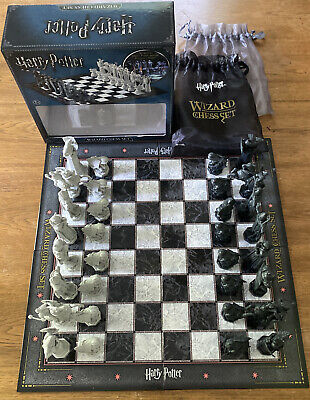 The Noble Collection Harry Potter Wizard Chess Set - 32 Detailed