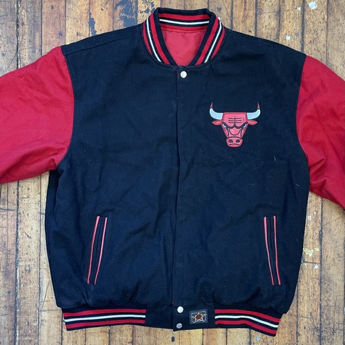 Vintage CHICAGO BULLS XL Reversible Red 