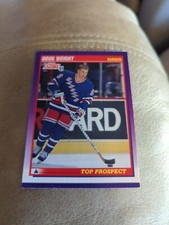 1991-92 Score Hockey Card Doug Weight Rookie New York Rangers #396